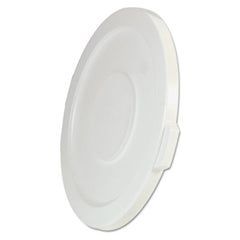 Rubbermaid® Commercial Round Brute® Lid, for 32 gal Round BRUTE Containers, 22.25" Diameter, White