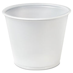 Dart® Polystyrene Portion Cups, 5.5 oz, Translucent, 250/Bag, 10 Bags/Carton