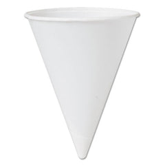 Dart® Bare® Eco-Forward® Paper Cone Water Cups, 4.25 oz, White, 200/Bag, 25 Bags/Carton