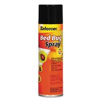 Enforcer® Bed Bug Spray, For Bed Bugs/Dust Mites/Lice/Moths, 14 oz Aerosol Spray, 12/Carton Insect Killer Aerosol Sprays - Office Ready