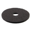 Boardwalk® Stripping Floor Pads, 21" Diameter, Black, 5/Carton Scrub/Strip Floor Pads - Office Ready