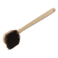 Boardwalk® Utility Brush, Brown Palmyra Fiber Bristles, 5.5