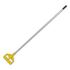 Rubbermaid® Commercial Invader® Side-Gate Wet-Mop Handle, 60", Gray/Yellow