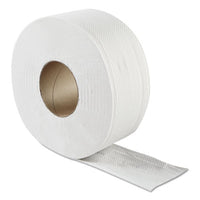 GEN JRT Jumbo Bath Tissue, Septic Safe, 2-Ply, White, 3.3