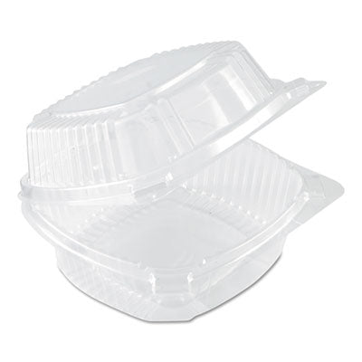 Pactiv Evergreen ClearView™ SmartLock® Food Containers, 20 oz, 5.75 x 6 x 3, Clear, 500/Carton Food Containers-Takeout Clamshell, Plastic - Office Ready
