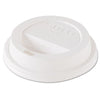 SOLO® Traveler® Dome Hot Cup Lid, Fits 8 oz Cups, White, 100/Pack, 10 Packs/Carton Hot Cup Lids - Office Ready