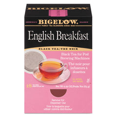 Bigelow® Tea Pods, 1.90 oz, 18/Box
