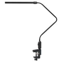 Alera® LED Desk Lamp With Interchangeable Base Or Clamp, 5.13w x 21.75d x 21.75h, Black Desk & Task Lamps - Office Ready