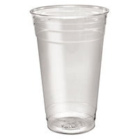 Dart® Ultra Clear™ PETE Cold Cups, 24 oz, Clear, 50/Sleeve, 12 Sleeves/Carton Cups-Cold Drink, Plastic - Office Ready