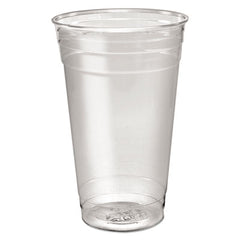 Dart® Ultra Clear™ PETE Cold Cups, 24 oz, Clear, 50/Sleeve, 12 Sleeves/Carton