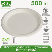 Eco-Products® Sugarcane Dinnerware, 10