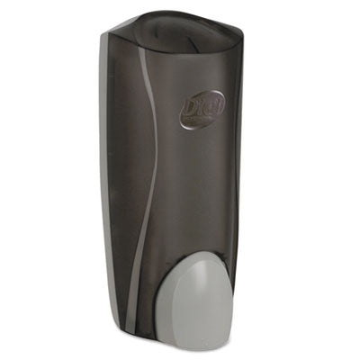 Dial® Professional 1 Liter Manual Liquid Dispenser, 1 L. 5.1 x 4 x 12.3, Smoke Liquid Soap Dispensers, Manual - Office Ready