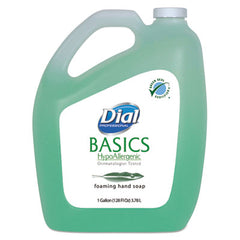 Dial® Professional Basics Hypoallergenic Foaming Hand Wash, Honeysuckle, 1 gal, 4/Carton