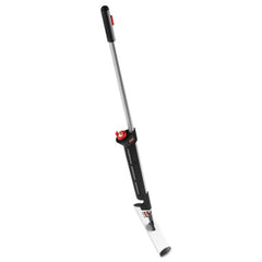 Rubbermaid® Commercial HYGEN™ Pulse™ Microfiber Spray Mop System, 17" Wide Microfiber Head, 52" Black Plastic Handle