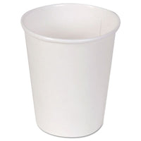 Dixie® Paper Hot Cups, 10 oz, White, 50/Sleeve, 20 Sleeves/Carton Cups-Hot Drink, Paper - Office Ready