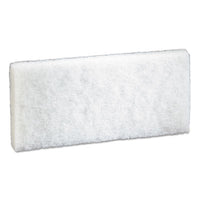 3M™ Doodlebug™ Scrub Pad, 4.63 x 10, White, 5/Pack, 4 Packs/Carton Scouring Pads - Office Ready