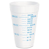 Dart® Container Graduated Foam Medical Cups, 16 oz, White, 25/Pack, 40 Packs/Carton Medicine Cups, Foam - Office Ready