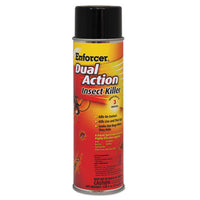 Enforcer® Dual Action Insect Killer, For Flying/Crawling Insects, 17 oz Aerosol Spray, 12/Carton Insect Killer Aerosol Sprays - Office Ready