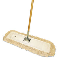 Boardwalk® Cotton Dry Mopping Kit, 36 x 5 Natural Cotton Head, 60