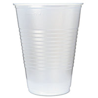 Fabri-Kal® RK Cold Drink Cups, 16 oz, Translucent, 50/Sleeve, 20 Sleeves/Carton Cups-Cold Drink, Plastic - Office Ready