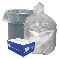 Good ’n Tuff® Waste Can Liners, 45 gal, 10 microns, 40" x 46", Natural, 250/Carton