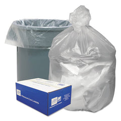 Good ’n Tuff® Waste Can Liners, 60 gal, 12 microns, 38" x 58", Natural, 200/Carton