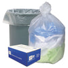 Ultra Plus® Can Liners, 33 gal, 11 mic, 33" x 40", Natural, 25 Bags/Roll, 20 Rolls/Carton High-Density Waste Can Liners - Office Ready