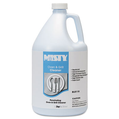 Misty® Heavy-Duty Oven and Grill Cleaner, 1 gal Bottle Degreasers/Cleaners - Office Ready