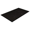 Crown Safewalk-Light™ Heavy-Duty Anti-Fatigue Mat, Rubber, 36 x 60, Black Mats-Anti-Fatigue Mat - Office Ready