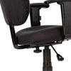 Alera® Essentia Series Swivel Task Chair with Adjustable Arms, Supports Up to 275 lb, 17.71" to 22.44" Seat Height, Black Chairs/Stools-Office Chairs - Office Ready