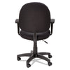 Alera® Essentia Series Swivel Task Chair with Adjustable Arms, Supports Up to 275 lb, 17.71" to 22.44" Seat Height, Black Chairs/Stools-Office Chairs - Office Ready