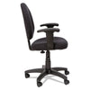 Alera® Essentia Series Swivel Task Chair with Adjustable Arms, Supports Up to 275 lb, 17.71" to 22.44" Seat Height, Black Chairs/Stools-Office Chairs - Office Ready