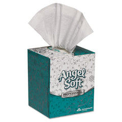 Georgia Pacific® Professional Angel Soft ps® Premium White Facial Tissue, 2-Ply, White, 96 Sheets/Box, 36 Boxes/Carton