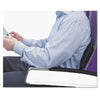 Master Caster® The ComfortMakers® Lumbar Support Cushion, Memory Foam, 12.5 x 2.5 x 7.5, Black Seat Cushions & Backrests - Office Ready