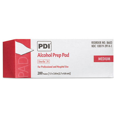 Sani Professional® Alcohol Prep Pads, 200/Box Alcohol Pads - Office Ready