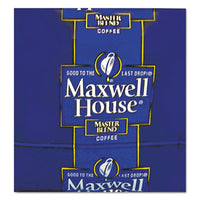 Maxwell House® Coffee, Regular Ground, 1.1 oz Pack, 42/Carton Beverages-Coffee, Fraction Pack - Office Ready