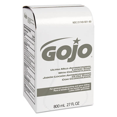 GOJO® 800-ml Bag-in-Box Refills, Floral Balsam, 800 mL, 12/Carton Lotion Soap Refills, Moisturizing - Office Ready