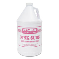 Kess Premier Pink-Suds Pot & Pan Cleaner, 1 gal, Bottle, 4/Carton Manual Dishwashing Detergents - Office Ready