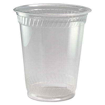 Fabri-Kal® Greenware® Cold Drink Cups, 12 oz to 14 oz, Clear, Squat, 1,000/Carton Cold Drink Cups, Plastic - Office Ready
