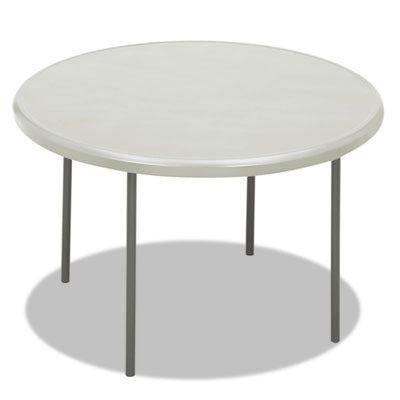 Iceberg IndestrucTable® Classic Folding Table, Round, 48