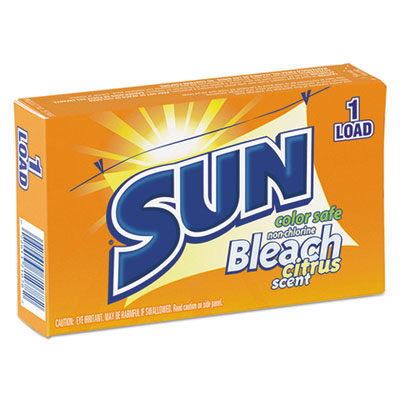 SUN?« Color-Safe Powder Bleach - Vend Pack, Vend Pack, 1 load Box, 100/Carton Bleach - Office Ready