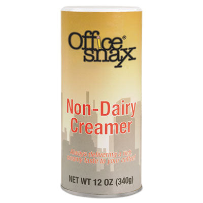 Office Snax® Powder Non-Dairy Creamer Canister, 12oz Coffee Condiments-Creamer - Office Ready