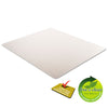 deflecto® DuraMat® Moderate Use Chair Mat for Low Pile Carpeting, Low Pile Carpet, Flat, 46 x 60, Rectangle, Clear Mats-Chair Mat - Office Ready