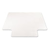 deflecto® SuperMat Frequent Use Chair Mat for Medium Pile Carpeting, Med Pile Carpet, Flat, 36 x 48, Lipped, Clear Mats-Chair Mat - Office Ready