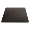 deflecto® EconoMat® Occasional Use Chair Mat for Commercial Flat Pile Carpeting, 46 x 60, Rectangular, Black Mats-Chair Mat - Office Ready