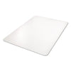 deflecto® Clear All Day Use Chair Mat, 45 x 53, Rectangle, Clear Mats-Chair Mat - Office Ready