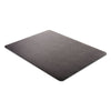 deflecto® EconoMat® Occasional Use Chair Mat for Commercial Flat Pile Carpeting, 46 x 60, Rectangular, Black Mats-Chair Mat - Office Ready