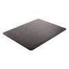 deflecto® EconoMat® Occasional Use Chair Mat for Commercial Flat Pile Carpeting, 46 x 60, Rectangular, Black Mats-Chair Mat - Office Ready