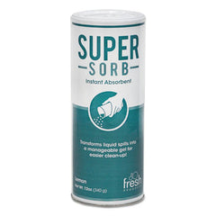 Fresh Products Super-Sorb Liquid Spills Absorbent, Lemon Scent, 720 oz, 12 oz Shaker Can