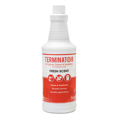 Fresh Products Terminator All-Purpose Cleaner & Deodorizer, 32 oz Bottles, 12/Carton